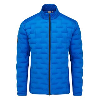 Product image of the front the ping norse s5 jacket in classic blue from KJ Golf